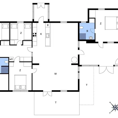 度假居 30516-odder-birkevaenget-7 欧德尔